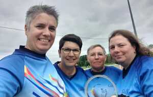 Equipe Arc à Poulies Dames : Vice-championne Régionale de la 1ère Division.